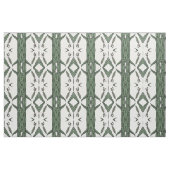 Mirrored Praying Mantis auf grünen Blätter Stoff (Fat Quarter (45,7 x 55,9 cm))