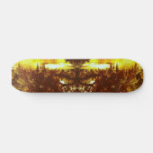 Mirrored Tree Skateboard (Horizontal)