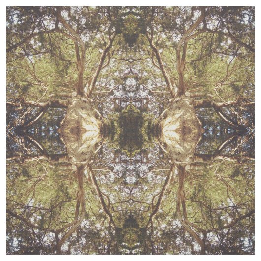 Mirrored Tree Stoff (Muster)