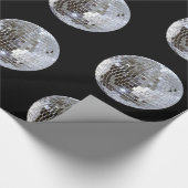 Mirroter Disco-Ball 1 Geschenkpapier (Ecke)
