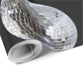 Mirroter Disco-Ball 1 Geschenkpapier (Rolleneckpunkt)