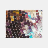 Mirroter Disco-Ball Fleecedecke (Vorderseite (Horizontal))