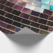 Mirroter Disco-Ball Geschenkpapier (Ecke)