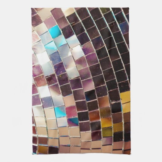 Mirroter Disco-Ball Geschirrtuch (Vertikal)