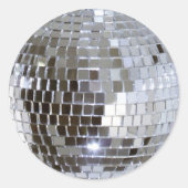 Mirrotierte Disco Ball 1 Aufkleber (Vorderseite)