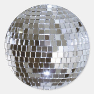 Mirrotierte Disco Ball 1 Aufkleber