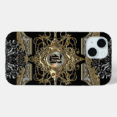 Mirthyse Vestry Elegant Monogram Case-Mate iPhone Hülle (Rückseite (Horizontal))