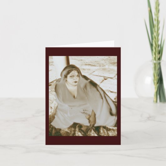 Mirus Versuchung; Notecard Karte (Vorderseite)