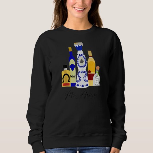 Mis Amigos Tequila Cinco De Mayo Sweatshirt (Vorderseite)