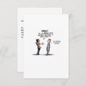 'Mis-Leckerei' Funny Cancer Card (Vorne/Hinten)