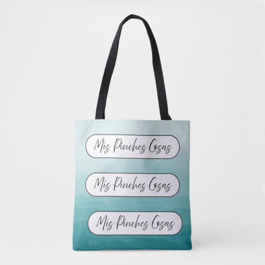 Mis pinches cosas shopping reusable tote bag tasche (Vorderseite)