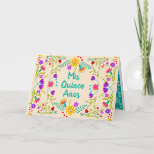 Mis Quince Anos Champagne Quinceanera Mexikanisch Einladung
