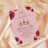 Mis Quince Anos Elegant 15. Geburtstag Einladung