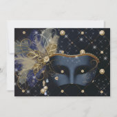 Mis Quince Anos, Masquerade-Party Einladungen (Vorderseite)