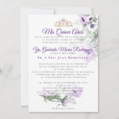 Mis Quince Años Modernos Einladung (Vorderseite)