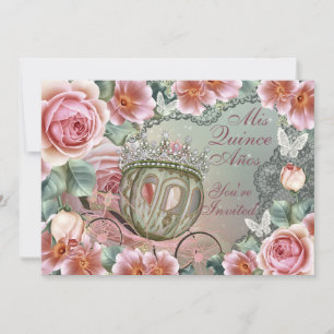 Mis Quince Anos, Prinzessin zum Geburtstag Einladung