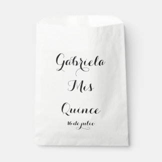 Mis Quince favorit bags - Für Ihre Veranstaltung i Geschenktütchen