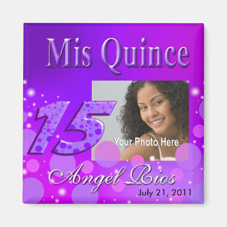 Mis Quince I Foto Party Magnet
