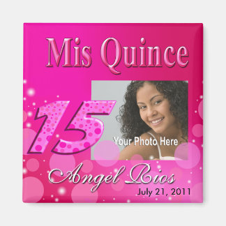 Mis Quince I Foto Party Magnet