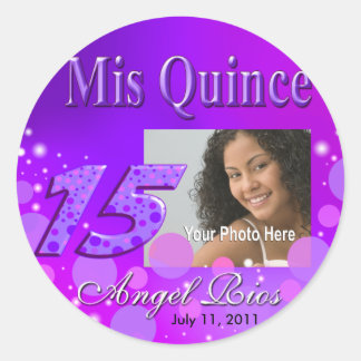 Mis Quince I Foto Party Sticker