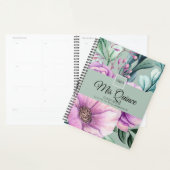 Mis QUINCE Lila Floral Quinceanera GUESTBOOK NEU Planer (Anzeige)