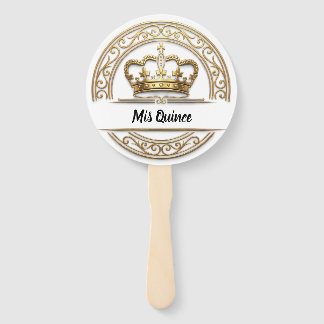 Mis Quince Luxus-Gold-Kollektion Fächer