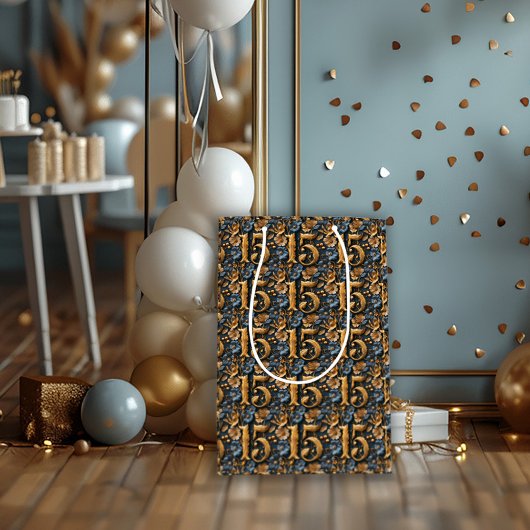 Mis Quince Quinceanera 15. Geburtstag Mittlere Geschenktüte