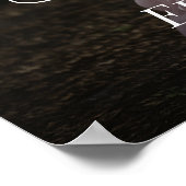 Mis Quince Quinceanera Begrüßungszeichen mit Foto Poster (Ecke)