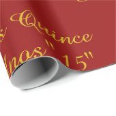 Mis Quince Wrapping Paper Geschenkpapier (Rolleneckpunkt)