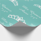 Mis Quince Wrapping Paper Geschenkpapier (Ecke)