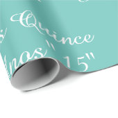 Mis Quince Wrapping Paper Geschenkpapier (Rolleneckpunkt)