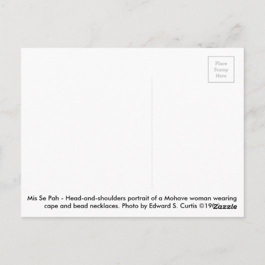 Mis Se Pah Postkarte (Rückseite)