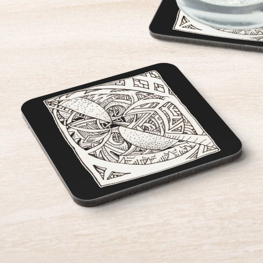 Mis-spliced Getränkeuntersetzer (Linke Seite)