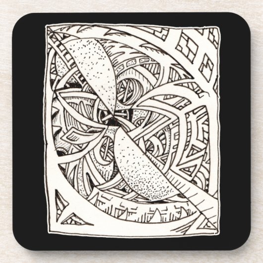 Mis-spliced Getränkeuntersetzer (Vorderseite)