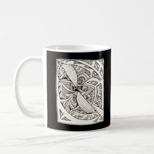 Mis-spliced Kaffeetasse (Links)