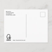 Mis-spliced von Brian Benson Postkarte (Rückseite)