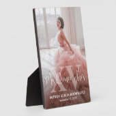 Mis XV Años Quinceañera Photo 15th Birthday Fotoplatte (Seite)