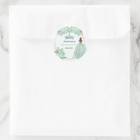 mis xv Aufkleber (Tasche)