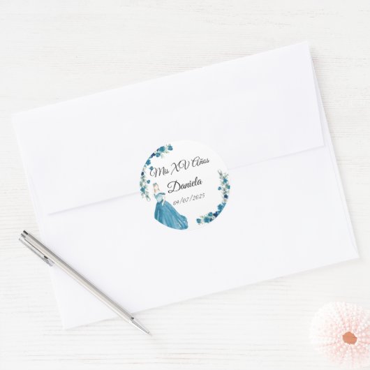 mis XV Aufkleber (Umschlag)