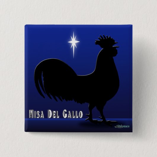 Misa Del Gallo Button (Vorderseite)