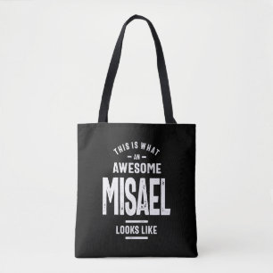 Misael Personalisiert Name Birthday Tasche