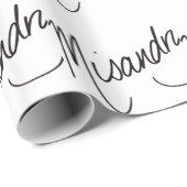 Misandry! Packpapier (Rolleneckpunkt)