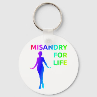 "Misandy for Life"-Schlüsselanhänger Schlüsselanhänger