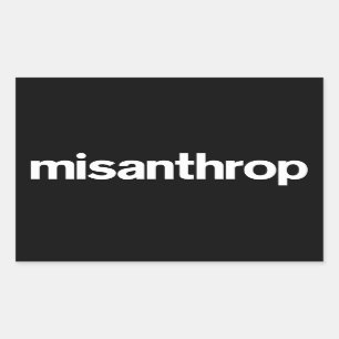 Misanthrop Box Sticker