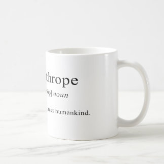 Misanthrope [Definition] Kaffeetasse