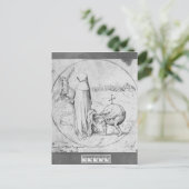 Misanthrope Postkarte (Stehend Vorderseite)