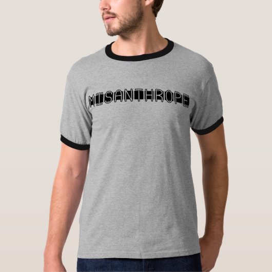 Misanthrope T-Shirt (Vorderseite)