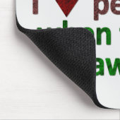 Misanthropische Humanist-Einzelgänger-Satire Mousepad (Ecke)