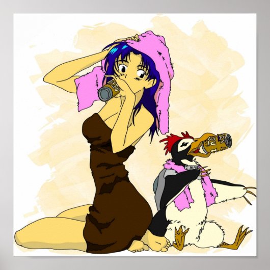 Misato PENPEN Poster (Vorne)