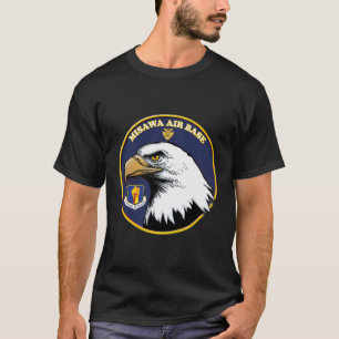 Misawa Air Base Japan Us 35. Fighter Wing Jasdf T-Shirt